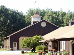E. Leet Woodworking is  located on a rolling 15 acre parcel. 