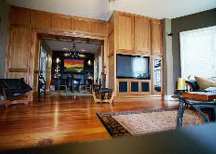 Custom Built-In Woodworking jobs from E. Leet Woodworking.  For all your custom woodworking home remodels in Michigan or nationwide, contact E. Leet Woodworking.  