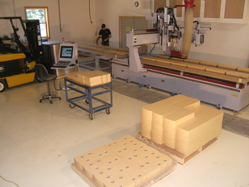 State of the art CNC wood cutting Services from E. Leet Woodworking. Serving Southwestern Michigan and the entire Midwest.