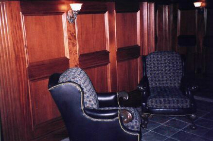 Mahogany Wall Panels