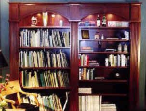 Classical Mahogany Book Case