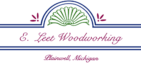 E. Leet Woodworking Logo