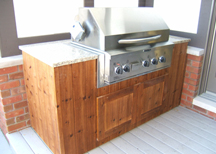 BBQ from E. Leet Woodworking. 