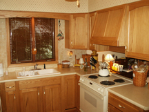 Kitchen cabinet refacing from E. Leet Woodworking.