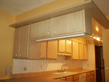 Kitchen cabinet refacing from E. Leet Woodworking.